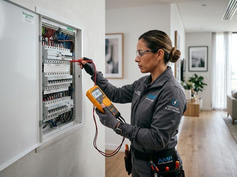 Profissional em ação: Reparação de Avaria no Quadro Elétrico